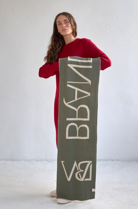 Шарф вязаный BRANDWOMEN